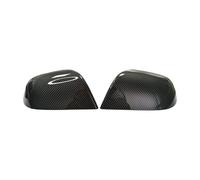 NMHTJ Voiture Rétroviseur Capuchon Capuchon Protection Rétroviseur Arrière Voiture en Fibre Carbone pour Modèle 3 2018-2024 pour Modèle Y Couvercle Rétroviseur Extérieur