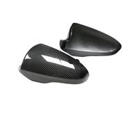 NMHTJ Voiture Rétroviseur Capuchon Coque De Rétroviseur en Fibre De Carbone Sèche Modèles pour M5 F10 M6 F06 F12 F13 (2012-2016) Coque De Rétroviseur Cadre De Protection Supplémentaire