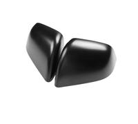 NMHTJ Voiture Rétroviseur Capuchon Rétroviseur Voiture en Fiber Carbone pour Modèle 3 pour Modèle Y 2017 - 2022 Coque Décorative Accessoires Extérieurs Couverture Rétroviseur Voiture