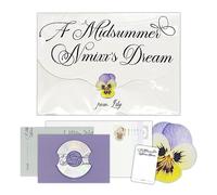 NMIXX - 3rd Single Album [A Midsummer NMIXX’s Dream] (DIGIPACK Ver. - LILY Ver.) Envelope + CD-R + Invitation Card + Postcard + Photo Card + Lyrics Paper + 2 Pin Button Badges