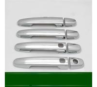NMJLQW Accessoires De Voiture Couvercle Poignée Porte Extérieure Remplacement pour Toyota pour Aygo MK2 2015-2018(Silver 2 Buttons)
