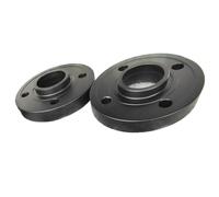 NMJLQW Adaptateur Roue Voiture Kit D'adaptateur D'entretoise De Roue 2 Pièces 4x108 CB 65.1 pour Peugeot 208 308 408 301 207 307 206 106 2011-2016(Noir)