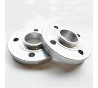 NMJLQW Adaptateur Roue Voiture Kit De Moyeu D'espacement Roue Accessoires Voiture 25MM 2 Pièces pour E39 Série 5 525i 528i 530i 1997-2003(Argent)