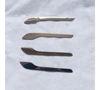 NMJLQW Autocollants décoratifs Autocollant De Garniture De Couvercle De Poignée De Porte De Voiture Accessoires en Métal Et Acier Inoxydable Chromés pour Tesla pour Modèle 3 Y 2023 2024