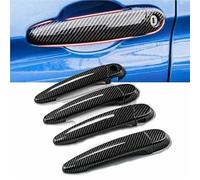 NMJLQW Autocollants décoratifs Lot De 4 Caches De Poignée De Porte Extérieure en Fibre De Carbone pour B&MW E87 E90 E91 E92 E93 F30 X1 X2 X3 X4 X6