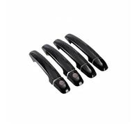 NMJLQW Décoration extérieure Autocollant De Garniture Couvercle Poignée Porte De Voiture, Accessoires De Style Pour Suzuki Pour Grand Pour Vitara 2005 - 2012(Black 2 keyholes)