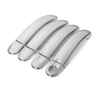 NMJLQW Décoration extérieure Couvercle Poignée Porte Voiture Chromé, Accessoires Style, Pour VW Pour Touran Pour MK1 2003~2015(4 door)