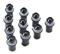 NMJLQW Fixations Clips Vis Écrous Boulons pièces Kit De Fixation Pare-Brise Et De Boulons pour Moto pour Y&amaha MT09 R1 R25 R6 R3 MT07 10 Pièces(Type A)