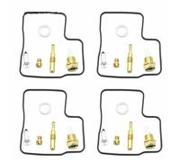 NMJLQW Kit De Réparation De Carburateur De Moto, Joint De Chambre, Siège D'aiguille De Soupape À Flotteur, Pièces pour CBR1000F 1987-1991 CBR 1000 F(4 Chamber Seals)