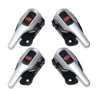 NMJLQW Poignée Intérieure De Porte Voiture Argentée, Accessoires Gauche Droite Pour Matrix AWD Base XR 2/4 - 1/2009 Pièces, 2013 Pièce de rechange intérieure(Left Right Kit)