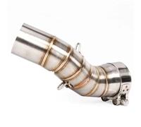 NMJLQW Tube de téléchargement Adaptateur De Tuyau Raccordement Central D'échappement Moto Tuyau De Raccordement Adapté pour Kawasaki Z900 Z900E Z900 A1 A2 2017 - 2023(Style 1)