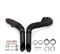 NMJLQW Tube de téléchargement Tuyau D'échappement De Moto Silencieux Coude Tuyau D'échappement Adapté pour Harley XL883 pour Softail pour Sportster 883 1200(Style 3)