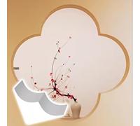 NMKSYX Kit De 4 Cadres De Porte en Arc À Peindre, Kit d'arc De Porte Arrondi en Mousse Légère pour Cadre De Fenêtre/Allées, Coins Arrondis Faciles À Ajouter(6x6x10in/15x15x25cm)