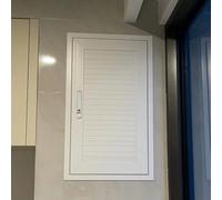 NMKSYX Meuble Derriere canapé Panneau D'accès Intérieur Et Extérieur Personnalisable, Panneau Nid d'abeille en Aluminium Insonorisé, Couvercle De Trou Mural De Plomberie/Câbles(White,12x30in/30x76cm)