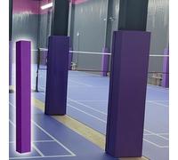 NMKSYX Rembourrage De Poteau Carré Enveloppant, Convient Aux Poteaux De 5x5 8x8 10x10 15x15 24x24 30x30 Cm, Protecteur De Poteau De Basket-Ball pour sous-Sol/Garage(H-4ft/1.2m,10x10in/25x25cm)