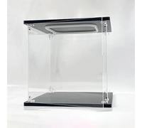 NMKSYX Vitrine Acrylique Vitrine Carrée Transparente avec Lumière, Belle Boîte De Présentation en Acrylique, Anti-poussière pour Musées/Magasins, Personnalisable(22x16x16in/56x41x41cm)
