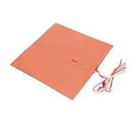 NMLLTB Coussin Chauffant en Silicone 250x250mm, Plaque chauffante en Silicone 110V 450W avec adhésif arrière for lit Chauffant d'imprimante 3D VORON2.4