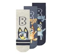 Nmmmeroldo Bluey Lot de 3 paires de chaussettes Bleu ciel
