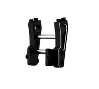 NMNRC Alum ARA480074 Support d'aile arrière pour voiture Arrma 1/14 Typhon Grom BLX RC Noir