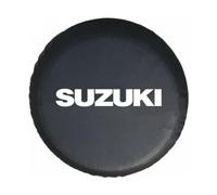 NMQDFRER Housse Roue de Secours de Voiture pour Suzuki Jimny GJ FJ/Samurai 1998-2024,Cuir Housse Pneu de Rechange Coque Auto Enjoliveur Couvre-Roue Couverture Roue de Secours