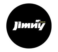 NMQDFRER Housse Roue de Secours de Voiture pour Suzuki Jimny I 1998-2018,Cuir Housse Pneu de Rechange Coque Auto Enjoliveur Couvre-Roue Couverture Roue de Secours,15 inch for Tyre (28"-29")