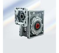 NMRV 075 10:1 à 100:1 réducteur vis sans fin avec entrée 19MM 22MM sortie 28mm adapté for graveur CNC 110 130 ST servomoteur(130x130 22mm input,20 to 1)