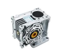 NMRV040 Rv040 86mm Réducteur À Vis Sans Fin Rapport De Réduction 5:1 100:1 Entrée 14mm Arbre Adapté for Nema 24 34 80mm 90mm Moteur Pas(Ratio25,80X80)