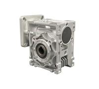 NMRV40 RV040 Speed reducer worm DC electronic starter gearbox 18mm output 5:1-100:1 Worm Gearbox Speed Reducer for NEMA 34 electronic starter IINKUEYK(100 to 1)