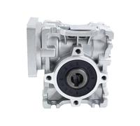 NMRVS30-GXX-D11 Square Flange Worm Reducer Gearbox 57 * 57 Speed Ratio 40 Input 11mm Output 14mm Suit for Nema 23 Stepper electronic starter
