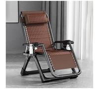 NMVAWIPT Chaise Longue Zéro Gravité avec Oreiller Et Porte-gobelet, Inclinable, Pliable Et Réglable for Patio, Piscine, Plage - Portable Et Extérieur