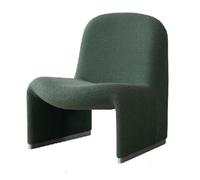 NMVAWIPT Fauteuil D'appoint Surdimensionné en Pure Laine, Fauteuil Lounge Rembourré avec Pieds Acier Inoxydable, Canapé De Lecture Une Place(G)