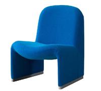 NMVAWIPT Fauteuil D'appoint Surdimensionné en Pure Laine, Fauteuil Lounge Rembourré avec Pieds Acier Inoxydable, Canapé De Lecture Une Place(E)