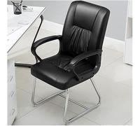 NMVAWIPT Lot De 2 Chaises Bureau en Similicuir PU - Ergonomiques avec Accoudoirs, Coussin Épais Et Soutien Ferme for La Maison, Le Ou Les Études(Style4)