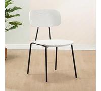 NMVAWIPT Lot De 2 Chaises Salle À Manger Modernes en Bois for Événements, Bureau, Mariage, Fête, Chaise Longue Industrielle Confortable avec Cadre Métal(Color 8)