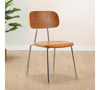 NMVAWIPT Lot De 2 Chaises Salle À Manger Modernes en Bois for Événements, Bureau, Mariage, Fête, Chaise Longue Industrielle Confortable avec Cadre Métal(Color 4)