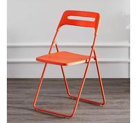 NMVAWIPT Lot De 4 Chaises Bureau Pliantes en Plastique avec Cadre Métal, for Fêtes, Réunions, Repas, Extérieur, Mariage(Color 5)