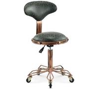 NMVAWIPT Tabouret À roulettes for Salon De Beauté, Cuisine, Bureau, Massage, Barbier, Rétro, Robuste, Réglable, Pivotant(Color 2,Color 3)