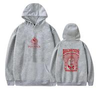 NMYTYUD Kolja Goldstein Interpol Sweats à Capuche, Sweatshirts Streetwear Imprimés Manches Longues Mode Femme Homme Fashion,Gris,XXS