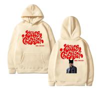 NMYTYUD Nina Chuba Arena Tour 2025 Sweats à Capuche, Sweatshirts Streetwear Imprimés Manches Longues Mode Femme Homme Fashion,Beige,S