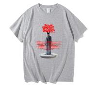 NMYTYUD Nina Chuba Arena Tour 2025 T-Shirt, Manches Courtes Col Ras du Cou Style Urbain Décontracté Unisexe à Porter Au Quotidien Style Smart Cool,Gris,XS
