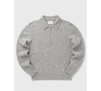 NN.07 Alfie Zip Polo men Pullovers grey taille: L