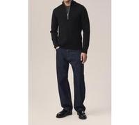 NN.07 Harald Half Zip 6530 Black Taille: M | Pulls Outlet | Homme | Le Noir