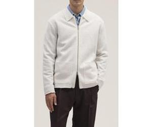 NN.07 Jonas Full Zip 6398 Ivory Taille: XXL | Vestes légères Outlet | Homme | Blanche