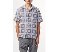 NN.07 Julio Short Sleeve Violet Taille: L | Casual chemises Outlet | Homme | Mauve