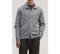 NN.07 Lee Polo Cardigan 6598 Grey Mel. Taille: S | Cardigans Outlet | Homme | Gris
