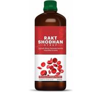 NN Ayurvedic Blood Purifier Rakt Shodhan Syrup|Pimple Acne Remover Skin Cleanser Tonic|Improves Skin Health & Wellness,Detox Blood Impurities|Safe for Men Women - 500 ML