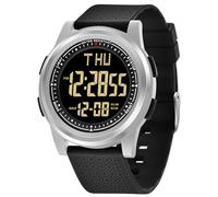 NN BEN NEVIS Montre pour homme, montre numérique avec chronomètre/compte à rebours/alarme/double heure/calendrier, montre bracelet ultra fine, minimaliste, tendance, simple, cadeau pour homme et