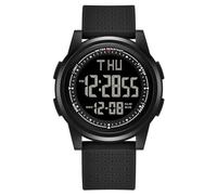 NN BEN NEVIS Montre pour homme, montre numérique avec chronomètre/compte à rebours/alarme/double heure/calendrier, montre bracelet ultra fine, minimaliste, tendance, simple, cadeau pour homme et