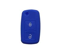 NN_KA Etui Coque Housse Silicone clé Compatible Plusieurs véhicules (Vérifiez vehicules compatibles dans Description Avant de Commander) 2 Boutons (Bleu)