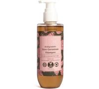 NN Rose Geranium Shampoo with Niacinamide & Vitamin E Sulphate & Paraben Free | Biodegradable, Organic | (210 g)